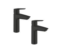 Lot de 2 mitigeurs lavabo Start noir M