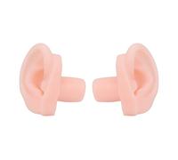 Lot de 2 Modèles d'oreilles en Silicone, Modèles d'oreilles Souples et Flexibles pour Les Démonstrations D'aides Auditives dans Les Hôpitaux et Les Cliniques, Silicone Non Toxique de Haute
