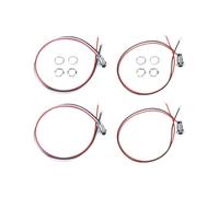 Lot de 2 modules de capteur de commutation photoélectrique à faisceau traversant, détecteur de compteur étanche IP66, 5 V CC 1 à 100 cm pour automatisation industrielle