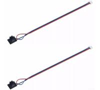 Lot de 2 modules de capteur de détection de coupure de filament, interrupteur de sortie pour Anycubic pour Kobra S1/S1C 3D pour Pla ABS pour Petg pour bois TPU