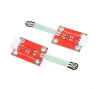 Lot de 2 modules de capteur de pression à couche mince résistive pour test électronique de pression - Gamme de 0 à 5 kg, sortie analogique, convient pour les microcontrôleurs Arduino, utilisation