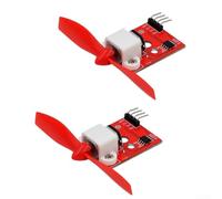 Lot de 2 modules de capteur L9110 pour ventilateur d'extinction d'incendie - Microcontrôleur - Carte de développement électronique pour projet Arduino (B)