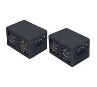 Lot de 2 modules de désodorisation pour réservoir d'eaux usées avec argent électrolytique pour technologie ionique Roborock pour aspirateur robot P20 Pro G20s Ultra G30 pour réduire et croître dans le