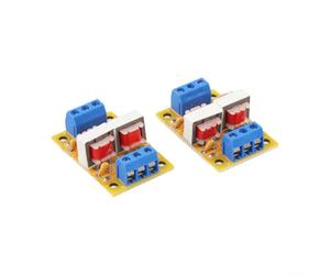 Lot de 2 modules d'isolation audio pour filtre de bruit et élimination des bourdonnements avec design de circuit compact (2.0)