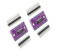 Lot de 2 modules multiplexeurs analogiques polyvalents 74HC4051 8 canaux idéal pour le traitement de la vitesse de traitement des signaux musicaux et vidéo