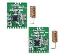 Lot de 2 modules transmetteur-récepteur sans fil CC1101 868 MHz Micro Power UHF