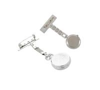 Lot de 2 montres à quartz avec pendentif et broche d'infirmière, neuves, 72 cm et 85 cm