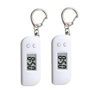 Lot de 2 montres électroniques portables avec chronométrage précis pour examens, sports et usage quotidien. Porte-clés électronique simple avec chronométrage précis pour examens, sports et utilisation