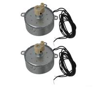 Lot de 2 moteurs à tête agitée synchrone pour ventilateurs électriques, remplacement rotatif pour modèles au sol et au mur