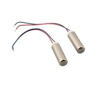 Lot de 2 moteurs à vibrations à faible bruit DC 1,5 V-3,7 V sans noyau pour appareils électroniques pour modèles Arduino 7 x 25 mm