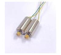 Lot de 2 moteurs sans noyau 10 mm x 20 mm, DC 5 V, 6 V, 7,4 V, 53000 tr/min, vitesse ultra-rapide, engrenage magnétique en cuivre NdFeB 1020