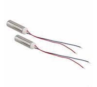 Lot de 2 moteurs vibrateurs sans noyau 3,7 V pour utilisation dans les prototypes de massage, réparation de brosse à dents électrique et kits de bricolage