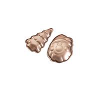 Lot de 2 moules à biscuits de Noël BERLINGER HAUS Rosegold BH-6948