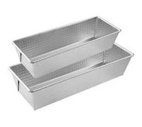 Zenker Lot de 2 moules à cake acier étamé 25,5 et 30 cm | Cuisson de cakes variés, Lot de 2 formats, Acier étamé, 25,5 x 11,2 cm, 30 x 11,5 cm