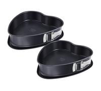 Lot de 2 moules à charnière 25/27 cm en acier Dr oetker Tradition