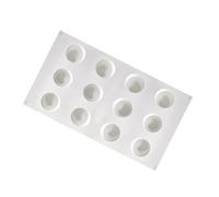 Lot de 2 moules à cupcakes en silicone pour pâtisseries françaises et chocolats, desserts, ustensiles de cuisine, moules de cuisson décoratifs