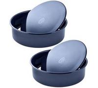 Lot de 2 moules à gâteaux 24,5/24,5 cm en acier Dr Oetker Back-Liebe