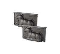 Lot de 2 moules à gâteaux 3D en forme d'agneau pascal 900 ml Zenker Special Season