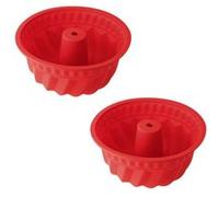 Lot de 2 moules à kouglofs en silicone 21,5 cm Dr. Oetker Flexxibel Love Dr. Oetker