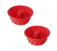 Lot de 2 moules à kouglofs en silicone 21,5 cm Dr. Oetker Flexxibel Love