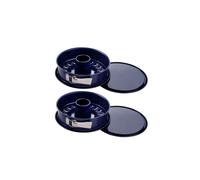Lot de 2 moules à manqué à charnière avec fond à savarin 26 cm Dr Oetker Back Liebe Dr. Oetker