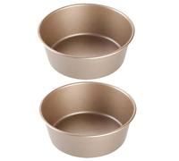 Lot de 2 moules anti-adhésifs en acier au carbone pour hamburger et chignon - Démoulage facile