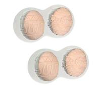 Lot de 2 moules en silicone 3D pour œufs de Pâques et lapin, outil de fabrication de gâteaux, savons, bougies, résistant à la chaleur, réutilisable pour la maison et la cuisine