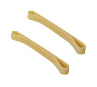 Lot de 2 moules en silicone avec sangle en caoutchouc pour argile, pansements, bandes en caoutchouc, courroies de liaison, outil de poterie