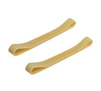Lot de 2 moules en silicone avec sangle en caoutchouc pour argile, pansements, bandes en caoutchouc, courroies de liaison, outil de poterie