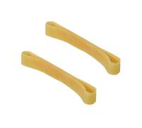 Lot de 2 moules en silicone avec sangle en caoutchouc pour argile, pansements, bandes en caoutchouc, courroies de liaison, outil de poterie