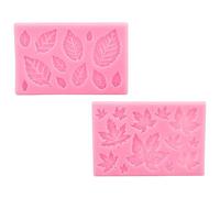 Lot de 2 moules en silicone pour décoration de gâteaux, sucettes et chocolats