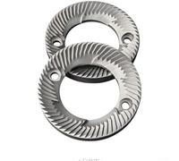 Lot de 2 moulins à café de 60 mm en acier inoxydable pour moulin à expresso - Ajustement précis - Kit d'entretien standard