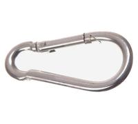 Lot de 2 mousquetons en acier zingué Ø 8x80mm