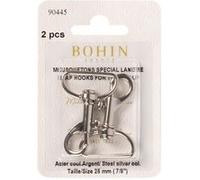 Lot de 2 Mousquetons Spécial Lanière - Bohin(...) - Argent