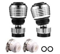 Lot de 2 mousseurs rotatifs pour robinet - Embout pivotant à 360°