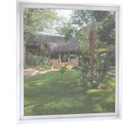 Lot de 2 Moustiquaires Fenêtre sans Perçage 100x100cm, Fenêtre Store Moustiquaire Adhésive,Découpable à la Dimension Souhaitée