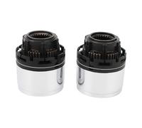 Lot de 2 moyeux de verrouillage manuel avant pour Explorer, série B Pickup 2001 à 2008 - Remplace OE F87Z 3B396 BA, 1500170 - Performances tout-terrain améliorées, durable,
