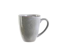 Lot de 2 mugs en céramique AU GRÉ DU TEMPS - 300 ml - Gris