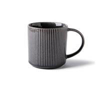 Lot de 2 mugs noir - "Charbon"