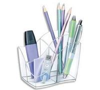 Lot de 2 Multipots ISIS 340 4 compartiments de coloris cristal G
