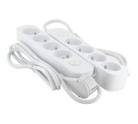 Lot de 2 multiprises - CHACON - 4 x 16 A - Cordon 1,5 m