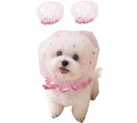 Lot de 2 muselières en maille respirante pour chien, confortable, anti-léchage, anti-arrachement, pour éviter les aliments aléatoires pour chiens de petite et moyenne taille