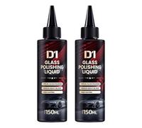 Lot de 2 nettoyants liquides à l'oxyde de cérium pour vitres de voiture, nettoyage en profondeur et amélioration de la visibilité