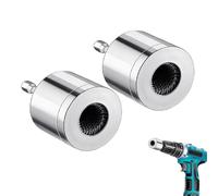 Lot de 2 nettoyeurs de tuyaux en cuivre, nettoyeur de tuyau, perceuse électrique, brosse de nettoyage de tuyau en cuivre de taille 15/22 mm, brosses de nettoyage pour tubes en cuivre (2 pièces)