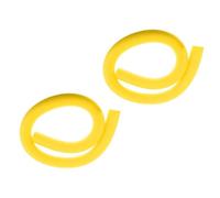 Lot de 2 nouilles creuses flexibles pour la natation - 6 x 150 cm - Jaune