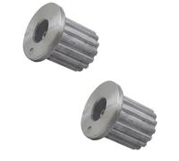 Lot de 2 noyaux de pulsateur de rechange pour machine à laver, pièces de rondelle en métal, accessoires de machine à laver automatique (S)