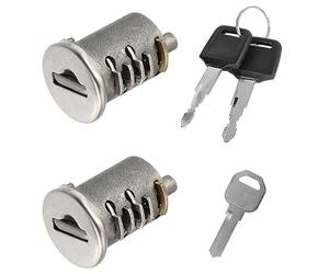 Lot de 2 noyaux de verrouillage pour composants du système de galerie de toit de voiture Yakima SKS, cylindres de serrure compatibles avec les verrous de galerie de toit Yakima, universels pour tous