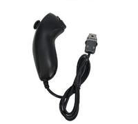 Lot de 2 Nunchuck manette compatibles avec Nintendo Wii et Wii u - Noir