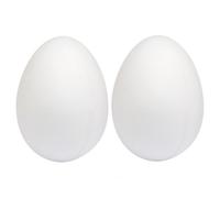 Lot de 2 Oeufs Géant en polystyrène 30 cm, séparable, Styropor sécable densité supérieure - Unique