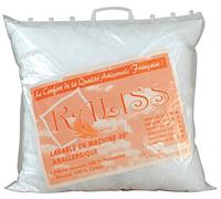 Lot de 2 oreillers 60X60 - Anallergique Fabrication Française 500Gr/m2